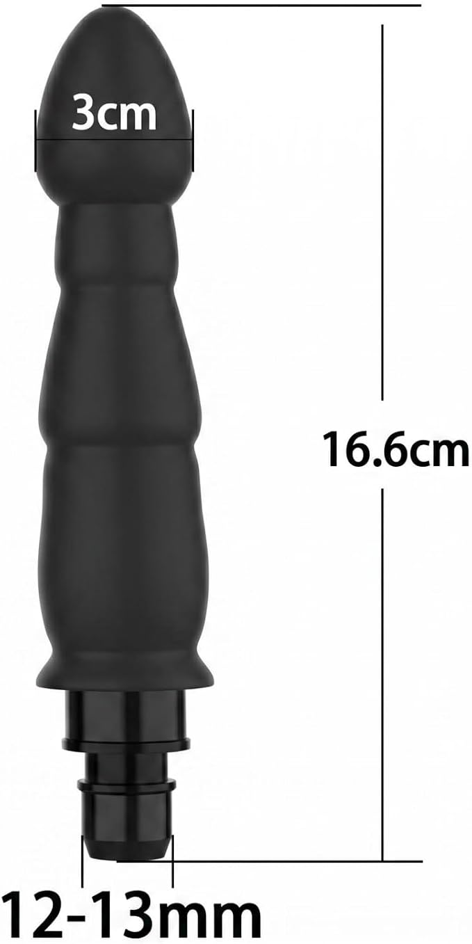 NUHUi Black Massage Gun Attachments, Set of 4