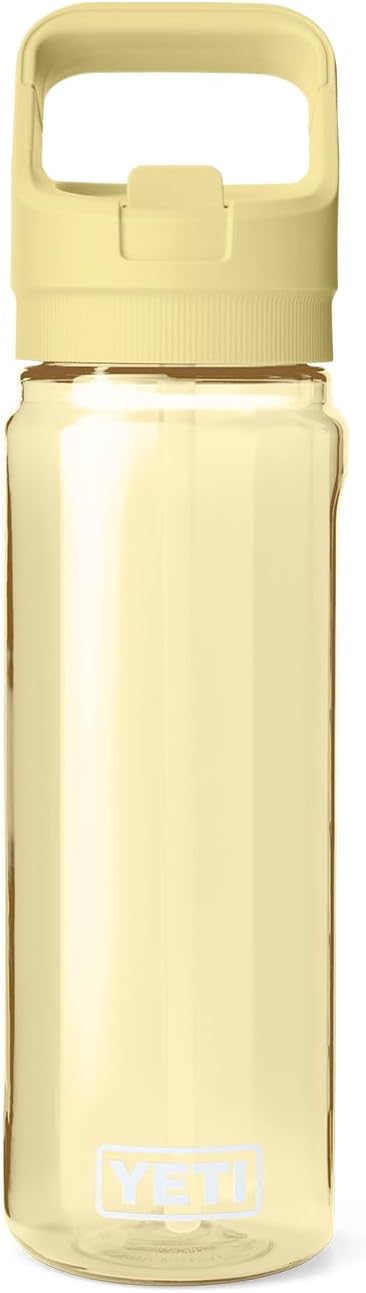 YETI Yonder 750 ml/25 oz Water Bottle with Yonder Straw Cap, Daybreak Yellow
