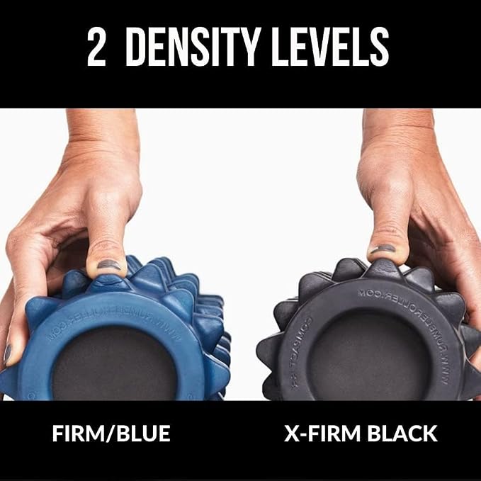 RumbleRoller Extra Firm Foam Roller Deep Tissue Massage Roller for Muscle Recovery (31 Inches Full Size)