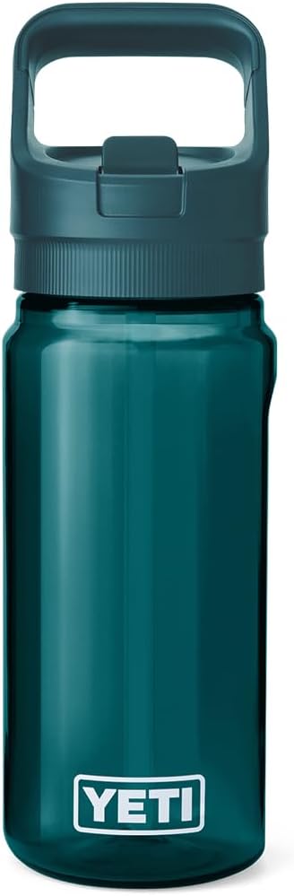 YETI Yonder 600 ml/20 oz Water Bottle with Yonder Straw Cap, Agave Teal