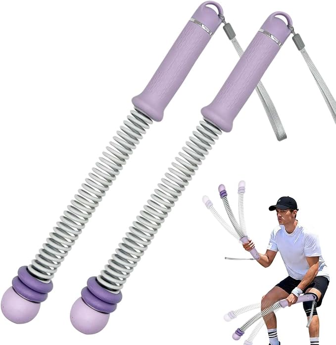 Weighted Ropeless Battle Rope for Home Gym, Workout Exercise Rope for Strength Building, HIIT and Low-Impact Aerobic Training for Men & Women Purple