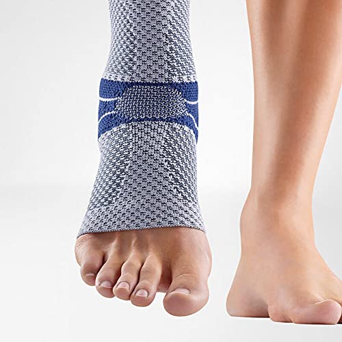 Bauerfeind - MalleoTrain - Ankle Support Brace - Helps Stabilize the Ankle Muscles and Joints For Injury Healing and Pain Relief - Right Foot - Size 4 - Color Beige