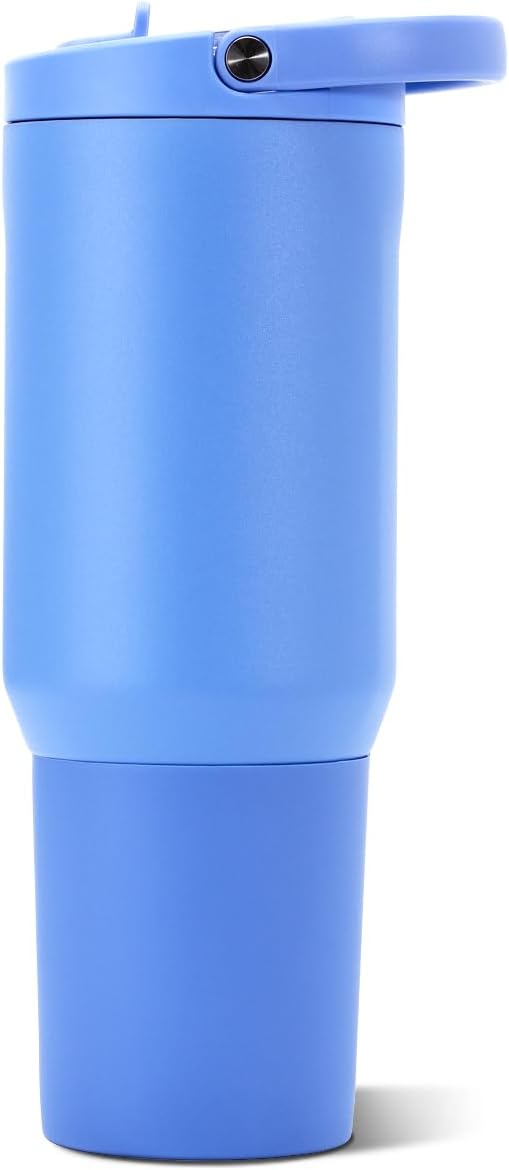 HydroJug Sport 20 oz Insulated Stainless Steel Water Bottle, Light Blue