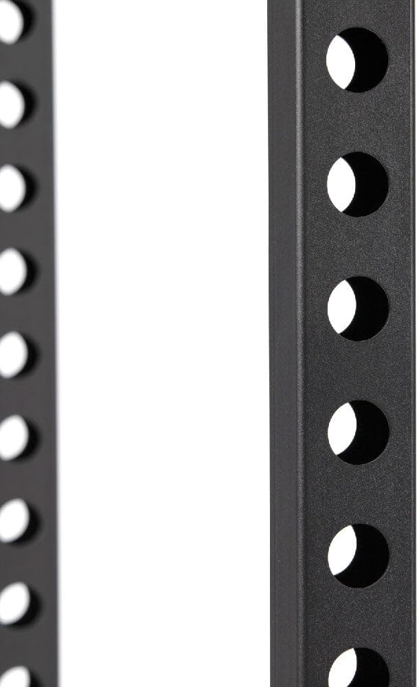 Titan Fitness T-2 Series Short Power Rack, Skinny Pull Up Bar, Pin and Pipe Safeties, Standard J-Hooks, for Home Garage Gym Weightlifting and Strength Training