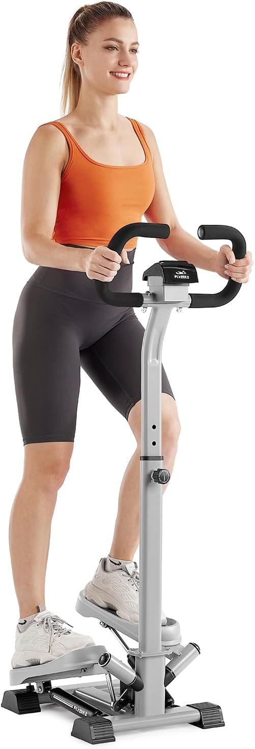 FLYBIRD Home Gym Stair Stepper – Compact Cardio & Lower‑Body Workout Machine, Supports Up to 350 LBS, Targets Legs, Hips & Glutes, Ideal Fitness Gear for Both Men and Women