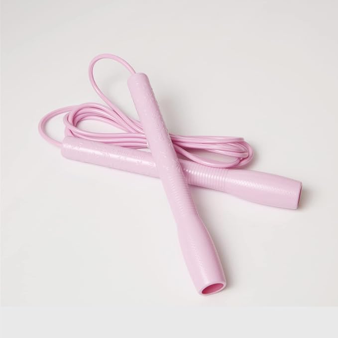 Skipping Jump Rope for Fitness Workout - Light Weight, Adjustable, Tangle Free, Excellent line control for Cardio Boxing, CrossFit, Training Exercise All Ages and Gender ( Special Luxury, KA-220, Made in Korea)