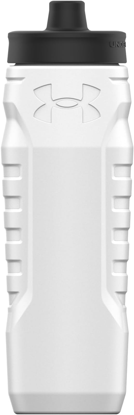 Under Armour Squeeze Water Bottles, 32 oz Water Bottles, Sideline Sports Water Bottle with Quick-Shot Lid, Quick & Easy Hydration, Gym Water Bottles, Squeeze Bottle, 1 32oz Bottle