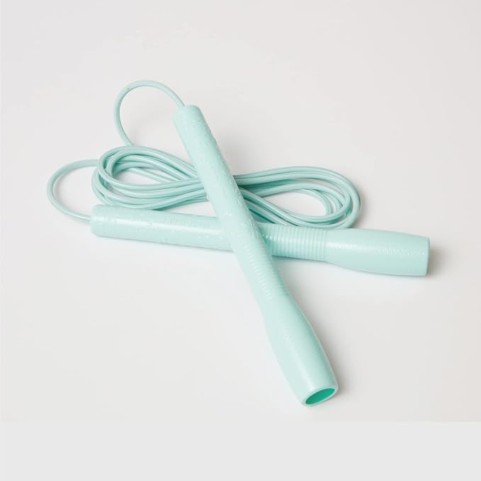 Skipping Jump Rope for Fitness Workout - Light Weight, Adjustable, Tangle Free, Excellent line control for Cardio Boxing, CrossFit, Training Exercise All Ages and Gender ( Special Luxury, KA-220, Made in Korea)