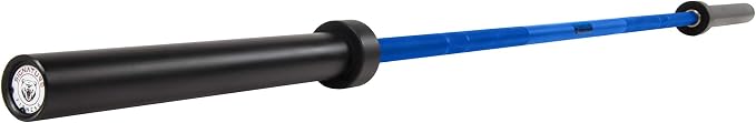 Fitvids Olympic Cerakote Barbell for Home & Commercial Gyms, 190K PSI Tensile Strength Rated for up to 1500LB Capacity