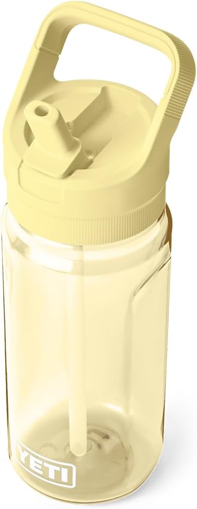 YETI Yonder 600 ml/20 oz Water Bottle with Yonder Straw Cap, Daybreak Yellow