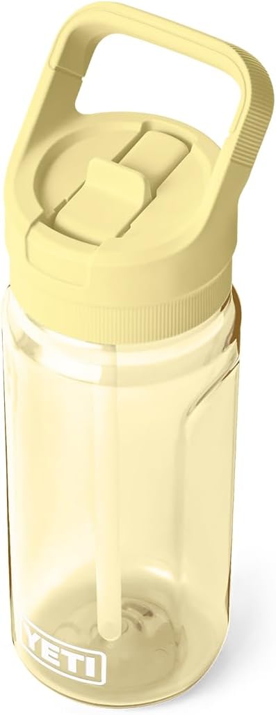 YETI Yonder 600 ml/20 oz Water Bottle with Yonder Straw Cap, Daybreak Yellow
