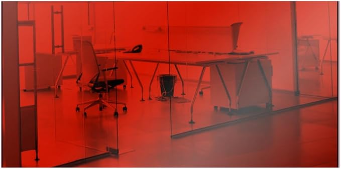 Marketing Holders Acrylic Mirror Colored Sheet Crafting DIY Projects 12" x 36" Horizontal or Vertical Light Red Mirrored Reflection Safer Than Glass