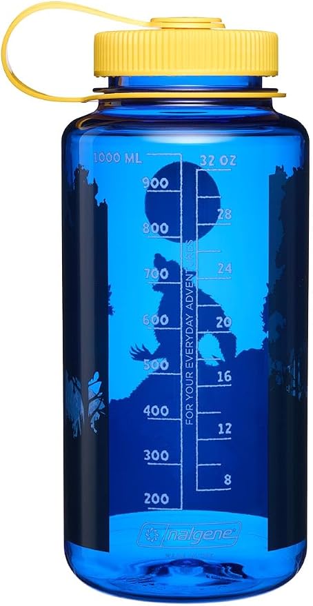 Nalgene 32 oz Wide Mouth Water Bottle, Werewolf