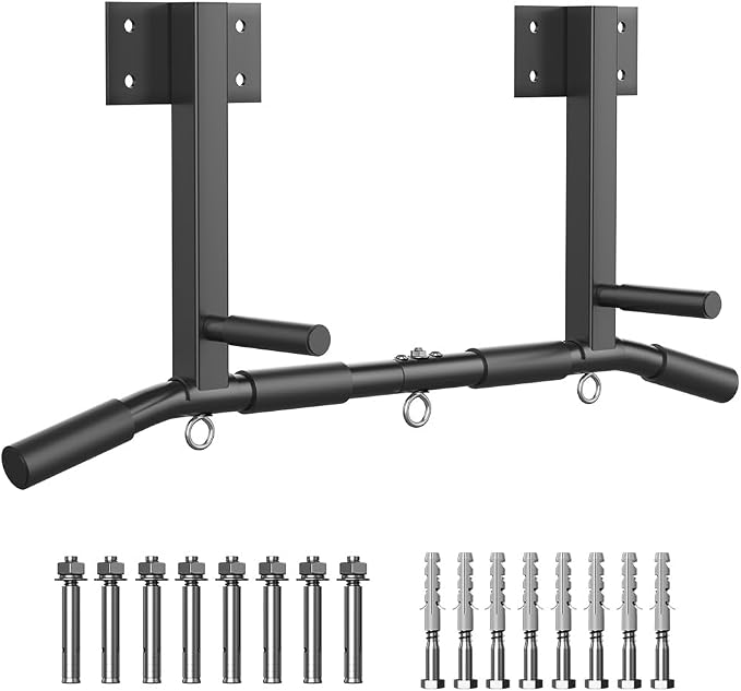 Joist Mount Pull Up Bar, Beam and Rafter Mounted Chin Up Bar