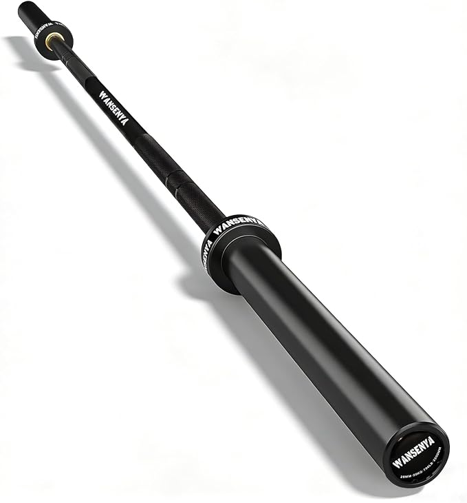 7FT Olympic Barbell 45lb,28MM 2 Inch Olympic Bar for No. 45 Steel,Olympic Weight Bars for Lifting,CrossFit,Bench Press,Deadlift,Squats,Strength Training bars