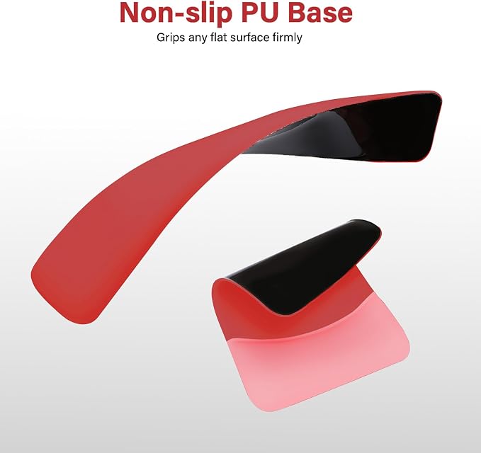 MOSISO Wrist Rest Support Mouse Pad & Keyboard Set, Red | Rectangular Ergonomic Mousepad, Non-Slip Base, Home/Office Pain Relief & Easy Typing, Neoprene Cloth & Raised Silicone Lining
