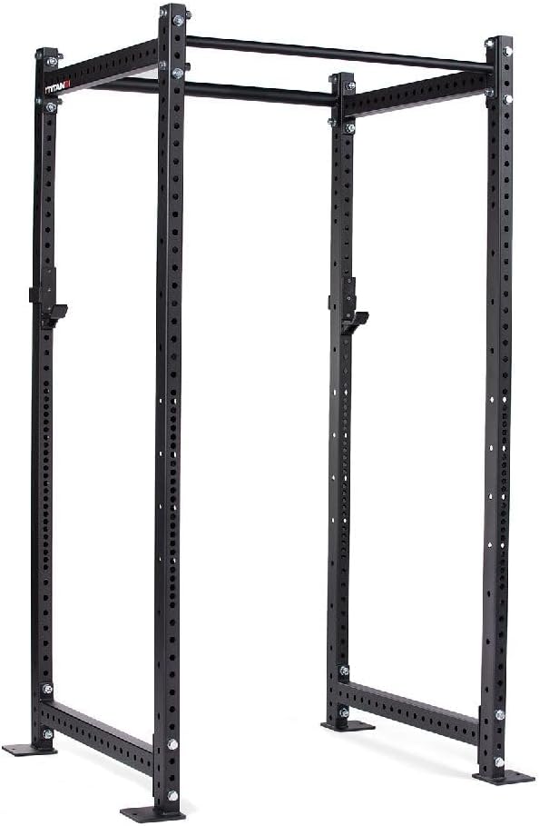 Titan Fitness T-3 Series Power Rack, 1,100 LB Capacity Cage for Weightlifting and Strength Training