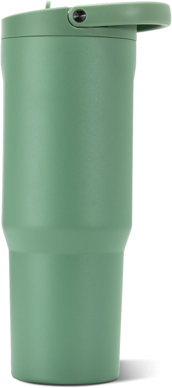 HydroJug Sport 32 oz Insulated Stainless Steel Water Bottle, Sage