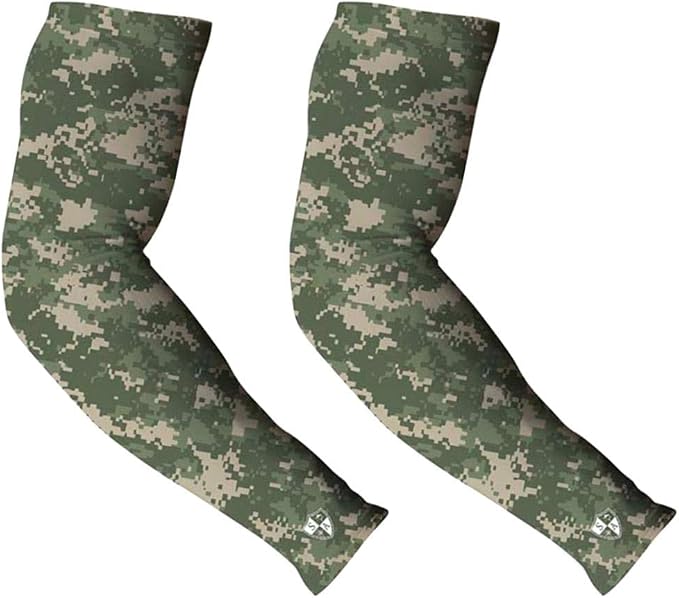 S A Soul of Adventure Compression Arm Sleeve UV 30+ Sun Protection, Moisture Wicking, 4-Way Stretch