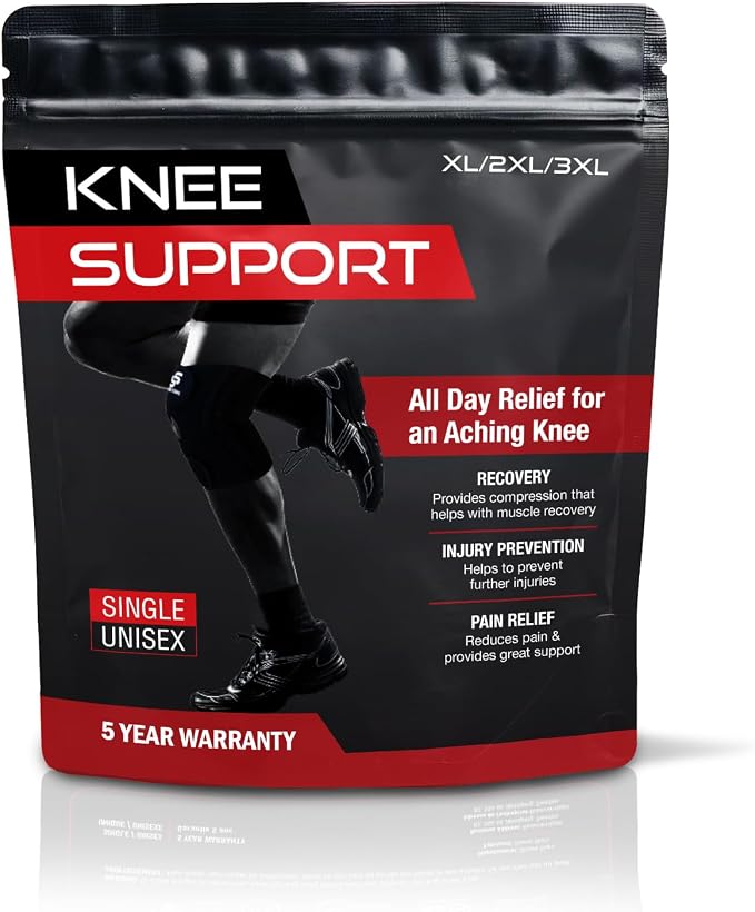 Sleeve Stars Knee Brace & Knee Support for Men & Women, Knee Braces for Knee Pain, Knee Protection Wrap for Working Out