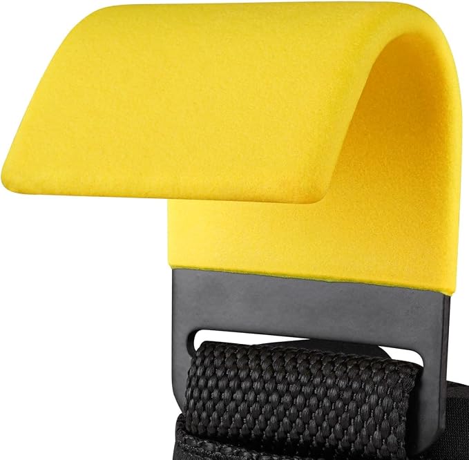Weight Lifting Rod Hooks Heavy Duty Wrist Wraps Power Weight Lifting Training Gym Grips Straps Set of 2