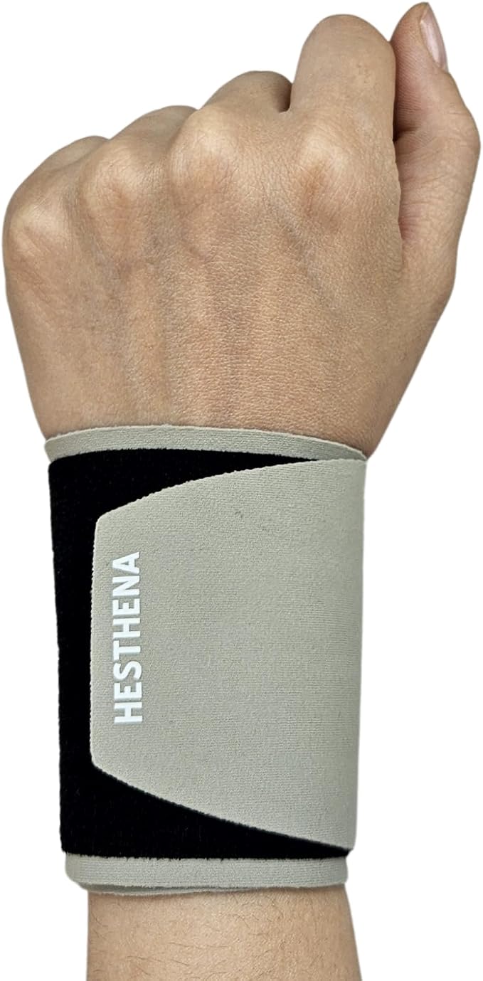 Wide Fit Wrist Support Brace for Pain Relief – Thumb-Free, Lightweight & Soft Ideal for Carpal Tunnel, Typing, Daily Use (1pc)