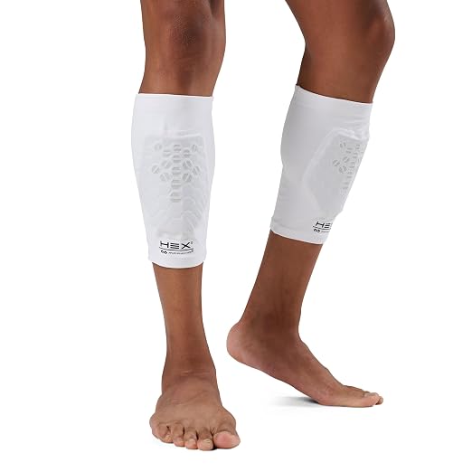 McDavid HEX Viz Knee / Elbow Pad Pair White/Grey XL