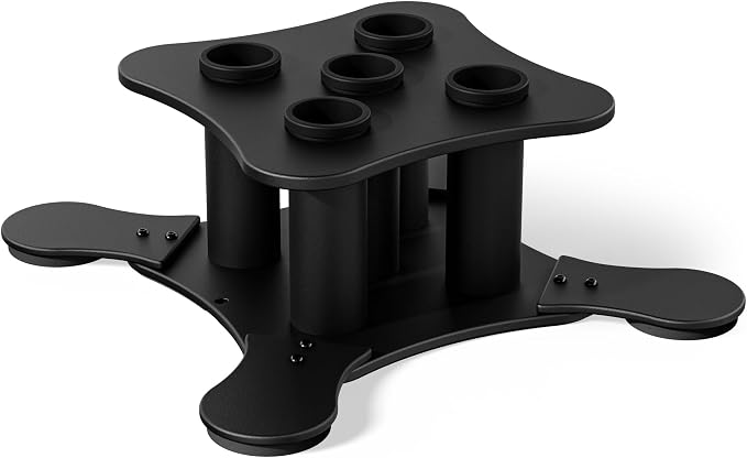 Vertical Barbell Holder for 2-Inch Olympic Bars | Bar Storage Rack for Barbells, Curl Bars, Triceps & Hex Bars