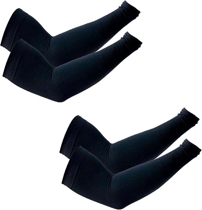 PFFY UV Protection Cooling Arm Sleeves for Men and Women UPF 50 Sun Sleeve