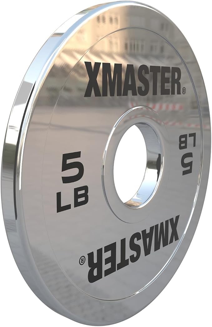XMASTER FITNESS Chrome Steel Change Plates