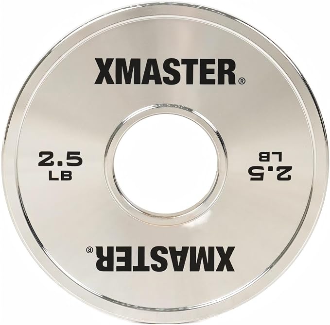 XMASTER FITNESS Chrome Steel Change Plates