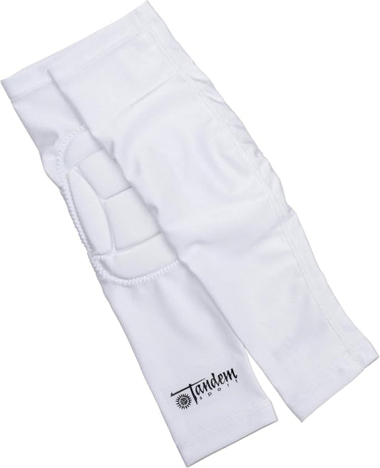 Tandem Sport Padded Arm Sleeves - Compression Sleeves with Built-In Elbow Padding to Reduce Injury & Stress