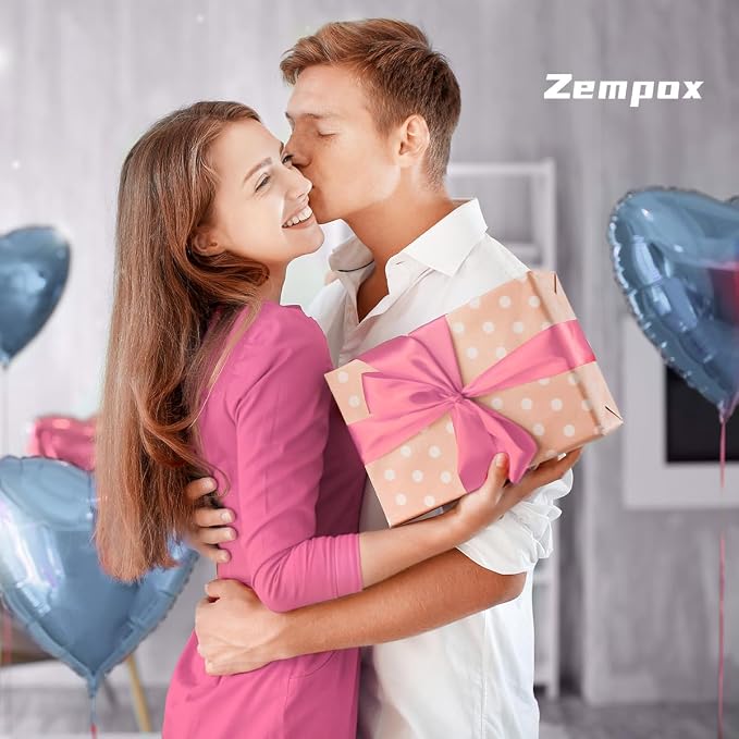 Zempox Hand Weights for Women at Home 2-5 lb Light Adjustable Dumbbells Set | Adjustable 2-5 lb(A Pair 4lb 6lb 8lb 10lb), 4-in-1 Design, TPU Soft Grip, Quick Weight Change, Compact for Home, Gym, Office