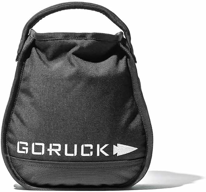 GORUCK Sand Kettlebell, Soft Kettlebell for Home Gym Training | Soft Sand Filled Kettlebell Weight, Floor Safe, For Weightlifting, Strength Training and Travel Workouts, Men and Women