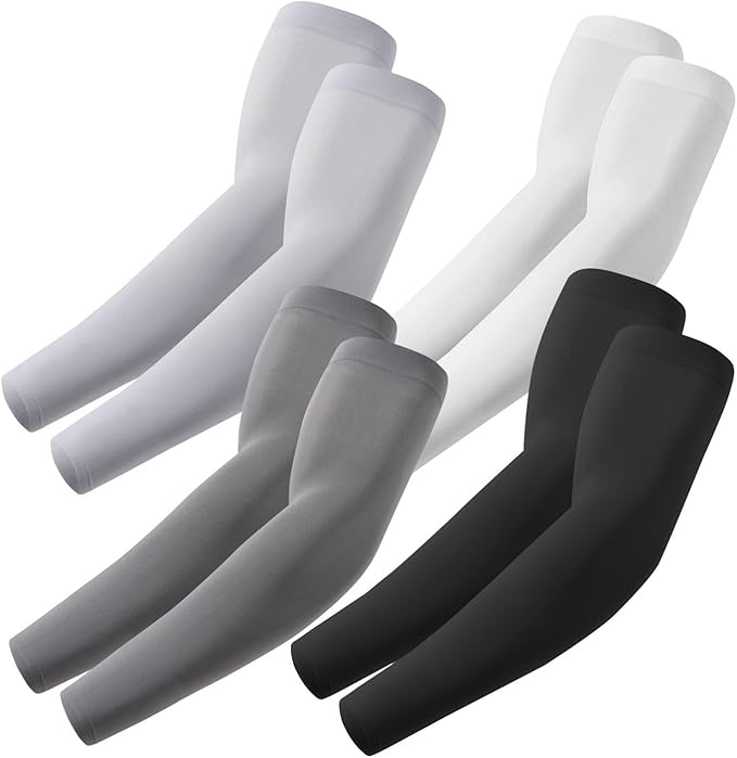 ROXUN Arm Sleeves Cooling UV Sun Protection Sport Compression for Men Women | UPF50,Seamless cover arms,Tattoo-covering,Lightweight & breathable,daily wear,Outdoor work,Basketball Baseball,Mangas