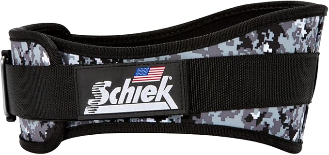 Schiek Sports 2006 Nylon 6 Inches Weight Lifting Belt - Support Belt for Power Lifting