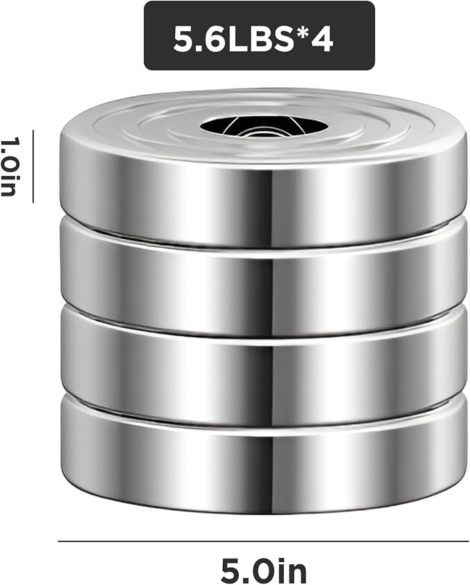 PHOEROS Adjustable Dumbbell Set - 44/66/88 LBS weights set, Dumbbell Barbell 3 in 1, Steel Dumbbells Pair with Connecting Rod for Adults Women Men Fitness Workout, Home Gym Exercise Training Equipment