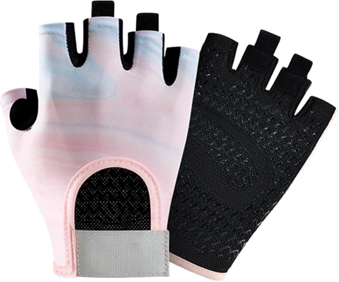 SUJAYU Gym Gloves for Women Men Workout Gloves Women Men, Anti-Slip Breathable Gym Essentials Women for Weightlifting Cycling Training, Guantes para Gym Mujer