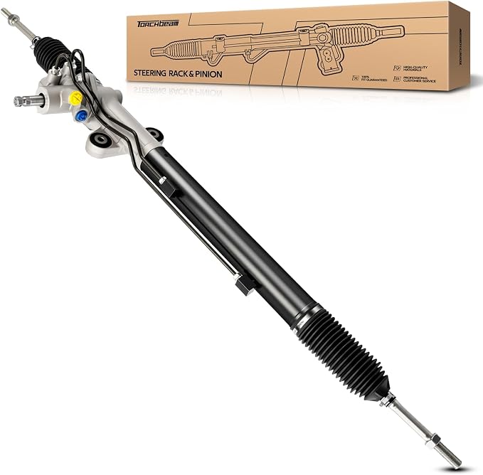 Torchbeam Power Steering Rack & Pinion Assembly Fit for 2003 2004 2005 2006 2007 2008 Pilot, Hydraulic System Steering, Replaces OEM 26-2719