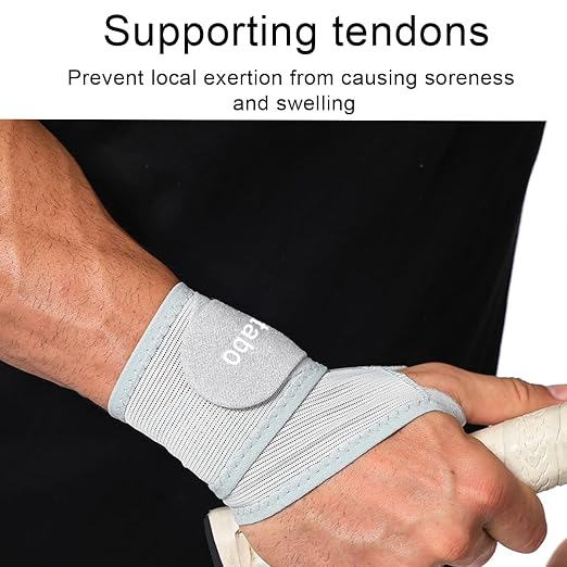 Ultra Thin Mesh Wrist Brace for Carpal Tunnel Pain Relief - Adjustable Wrist Support Strap for Arthritis, Tendonitis, Repetitive Strain Injury - Lightweight Ulnar Wrist Wraps for Workouts & Daily Use, Fits Left or Right Hand (2, Gray)