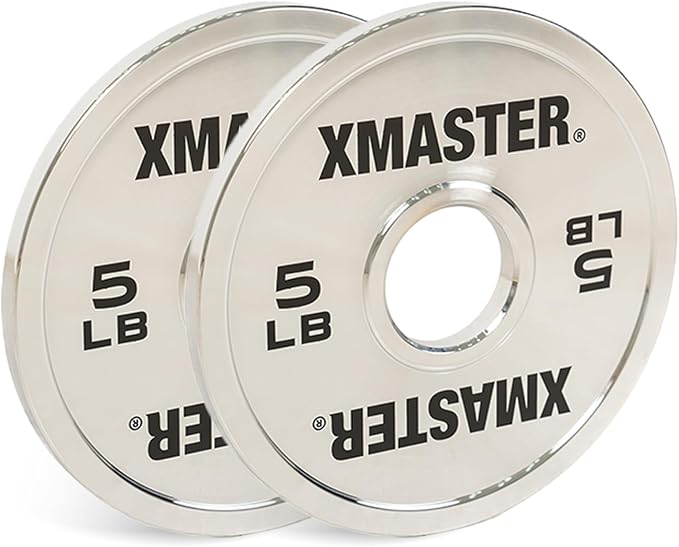 XMASTER FITNESS Chrome Steel Change Plates
