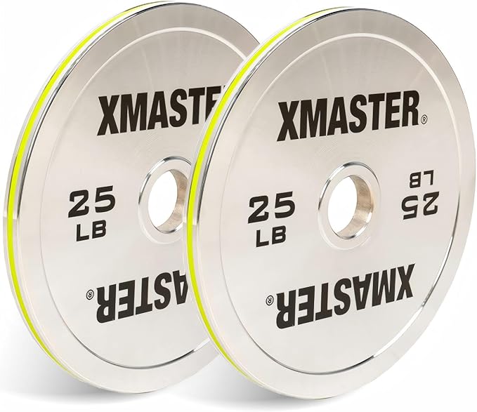 XMASTER FITNESS Chrome Steel Plates