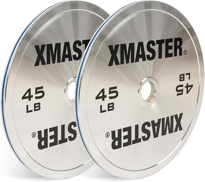 XMASTER FITNESS Chrome Steel Plates