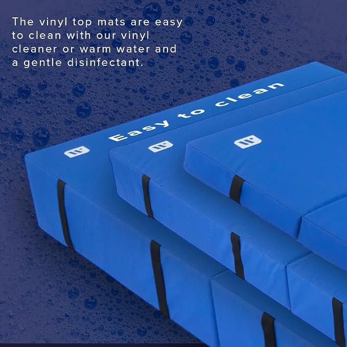 We Sell Mats Bifolding Gymnastics Crash Landing Mat Pad, Safety for Tumbling, Back Handspring Training and Cheerleading