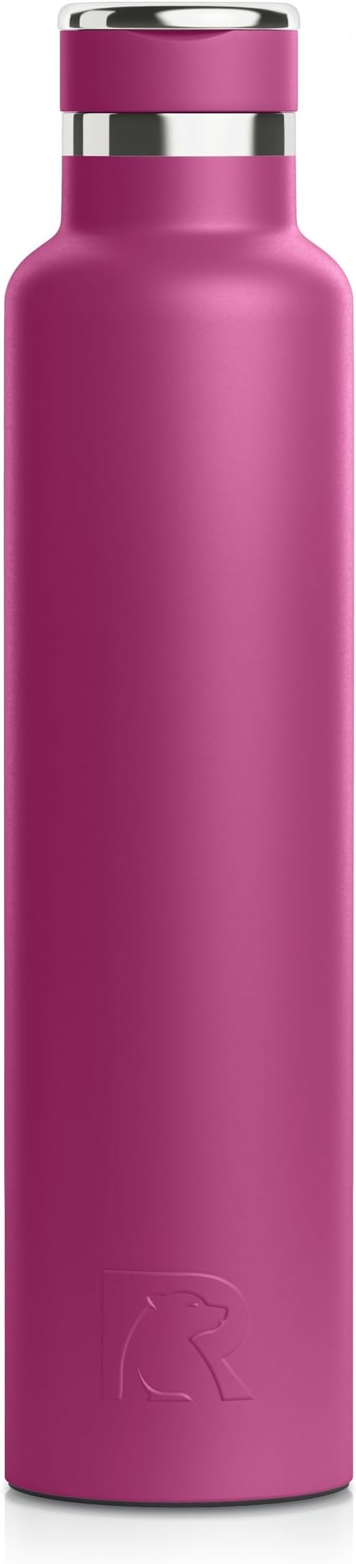 RTIC 26oz Journey Water Bottle, Ceramic Lined, Very Berry | Stainless Steel Metal, Insulated for Hot and Cold Drinks, Sports, Travel and Camping