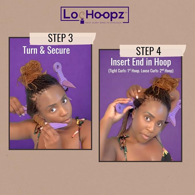 – 10 Long Hair Foam Curling Loops for Microlocs & Sisterlocks, No Heat Hair Curlers for Natural Curls, Soft Sleep-Friendly Rollers for Textured Hair.