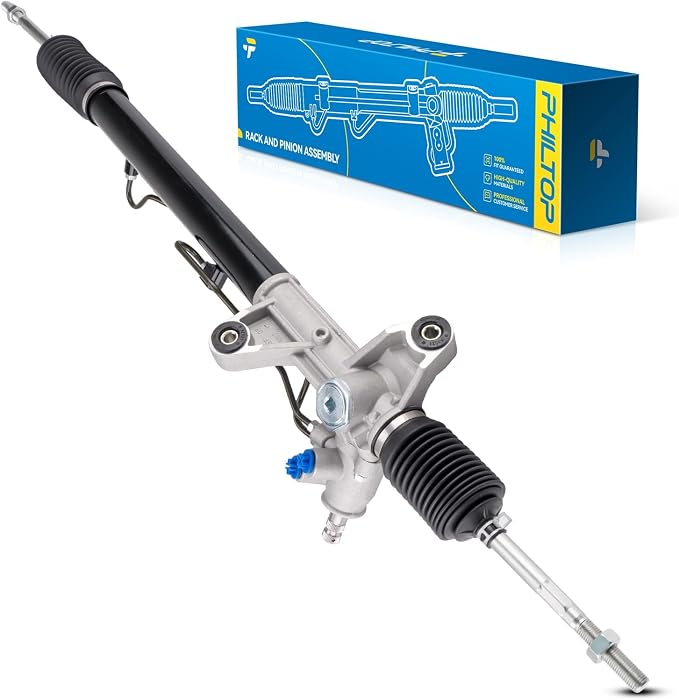 PHILTOP Power Steering Rack and Pinion Assembly Compatible with 1997-2001 CR-V, Hydraulic Steering Rack and Pinion Replace 26-1776