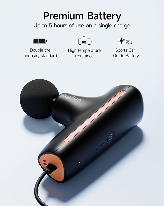 Super Mini Massage Gun, Travel Handheld Massager for Muscle Recovery