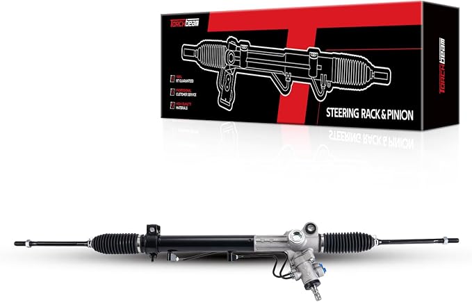 Torchbeam Power Steering Rack & Pinion Assembly Fit for 1999 2000 2001 2002 2003 RX300, Hydraulic System Steering, Replaces OEM 26-2611