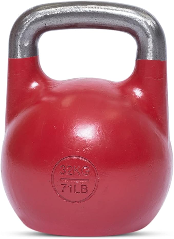 Competition Kettlebells [Bells of Steel] Kettle Bell Weights, Pro Grade Kettle bell for Full Body Workouts, 33mm Starter Size Handle or 35mm Competition Standard Handle Kettlebell